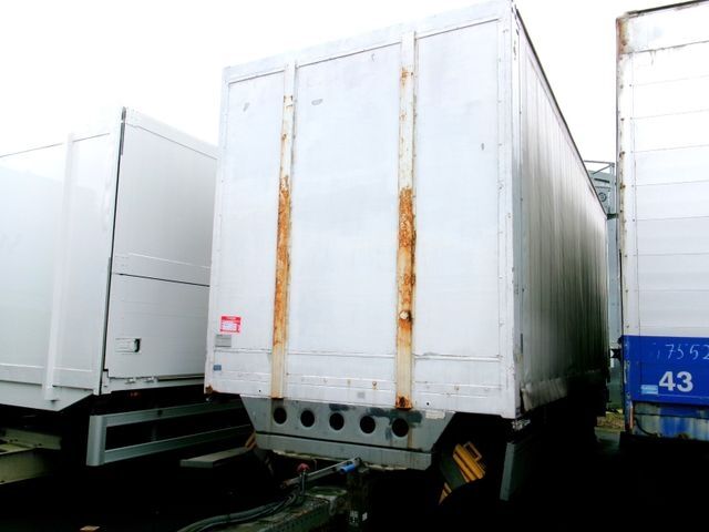 Open trailer with tarp  Tandem Schiebeplane*7,3 m*18 Pal.*2 to LBW*Alus