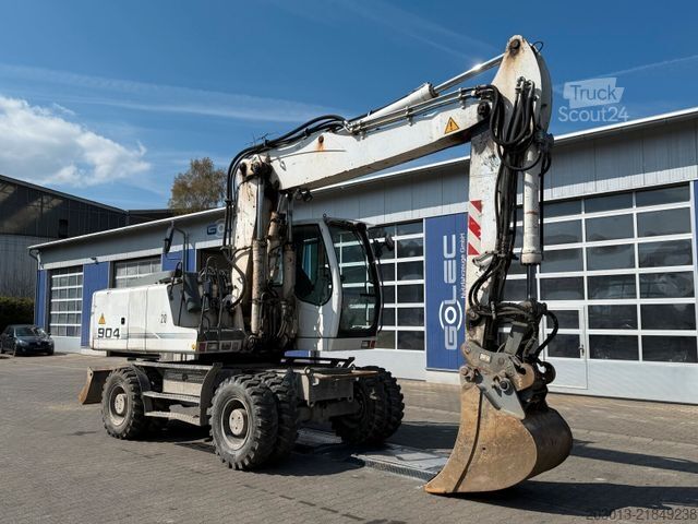 Ratinis ekskavatorius LIEBHERR A 904 C Litronic Mobilbagger *14.296h