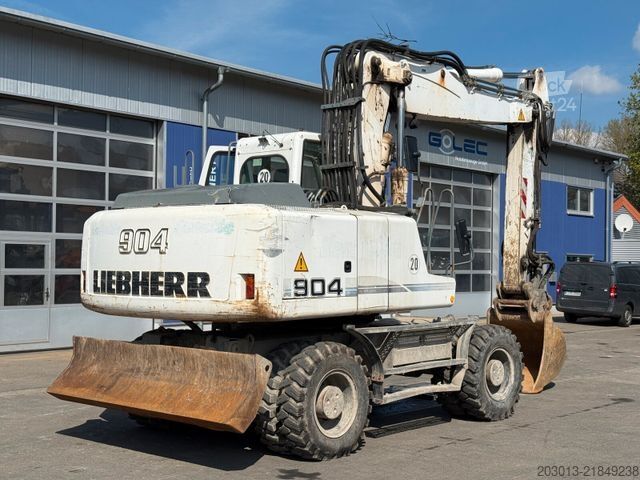 Ratinis ekskavatorius LIEBHERR A 904 C Litronic Mobilbagger *14.296h
