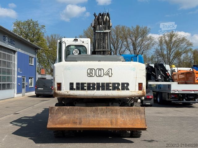 Ratinis ekskavatorius LIEBHERR A 904 C Litronic Mobilbagger *14.296h