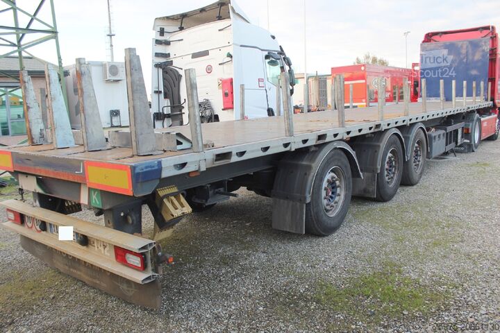 Offener Sattelauflieger aereodynamic semirimorchi pianali container usati