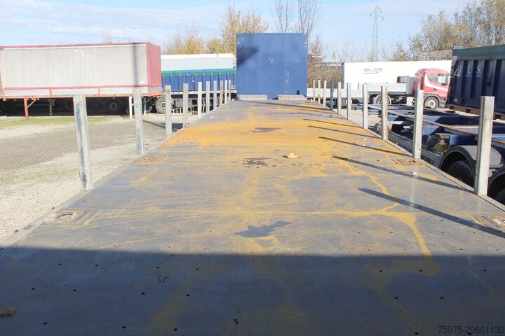 Offener Sattelauflieger aereodynamic semirimorchi pianali container usati