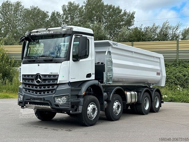 Kippiauto MERCEDES-BENZ 4142 8X4 Mulden- Kipper - EuromixMTP