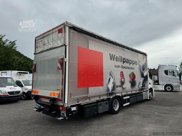 LKW mit Pritsche & Plane MERCEDES-BENZ Actros 1836 Pritsche Plane LBW Voll Luft Top