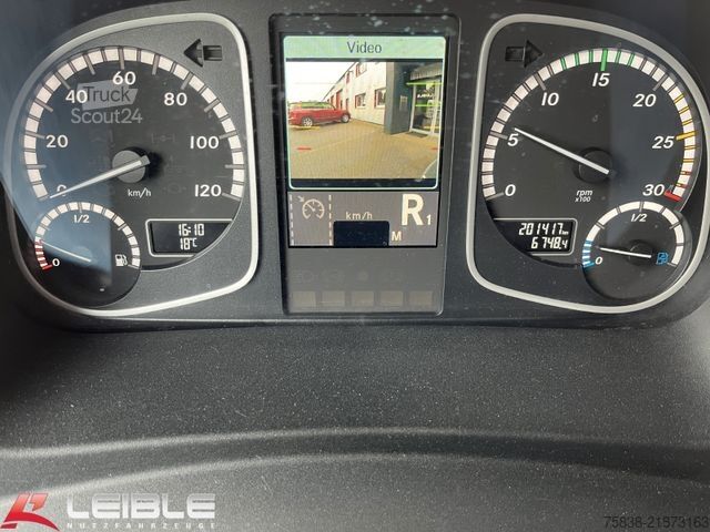 Camion benne MERCEDES-BENZ Atego 1630L*Gergen Teleskop*Kamera*Fernbedienung