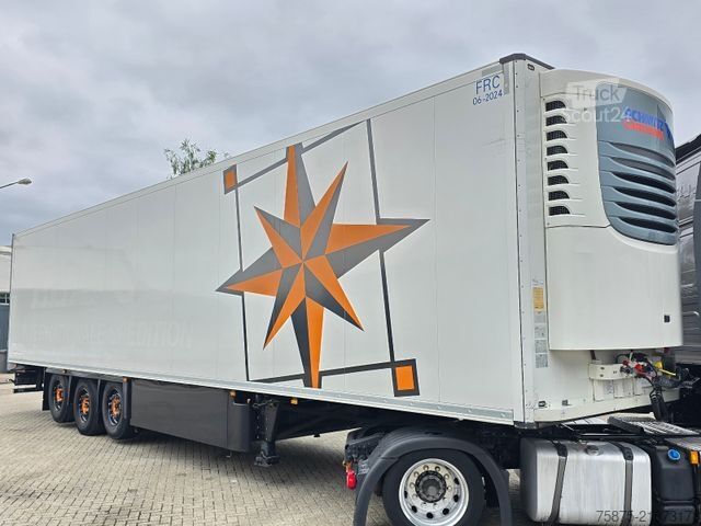 Refriģeratora puspiekabe SCHMITZ CARGOBULL FP45 Bi-Temp / Multitemp 2x Liftachse Palettenka