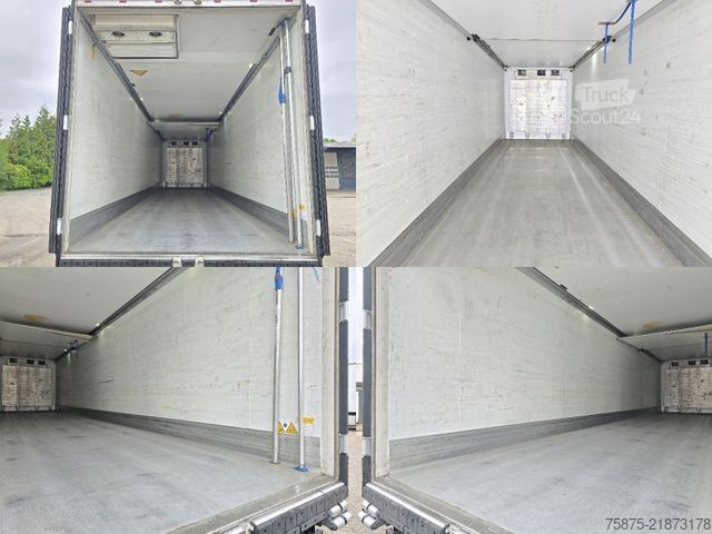 Refriģeratora puspiekabe SCHMITZ CARGOBULL FP45 Bi-Temp / Multitemp 2x Liftachse Palettenka