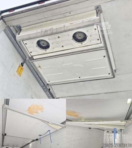 Refriģeratora puspiekabe SCHMITZ CARGOBULL FP45 Bi-Temp / Multitemp 2x Liftachse Palettenka