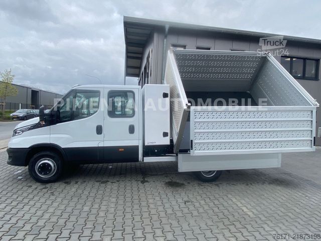 Driezijdige kipper bestelwagen IVECO Daily 70C18HD 3SKIPPER KISTE ALUGITT DIFFSPR AHK