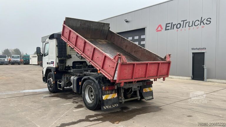 Tipper 3 côtés Volvo FM 10 - 320 (POMPE MANUELLE / MANUAL PUMP / MAN...