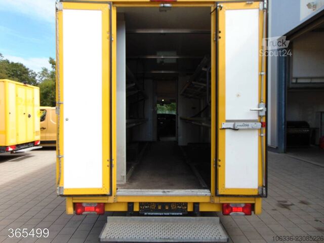 Magas tetős furgon IVECO Daily 50 C 15 Postkoffer Regalsystem-Kamera