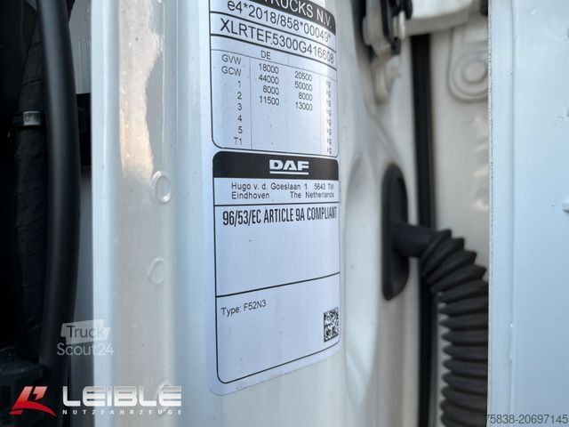 Tractora standard DAF XG 530FT*2xTank*Standklima*309 TKM*