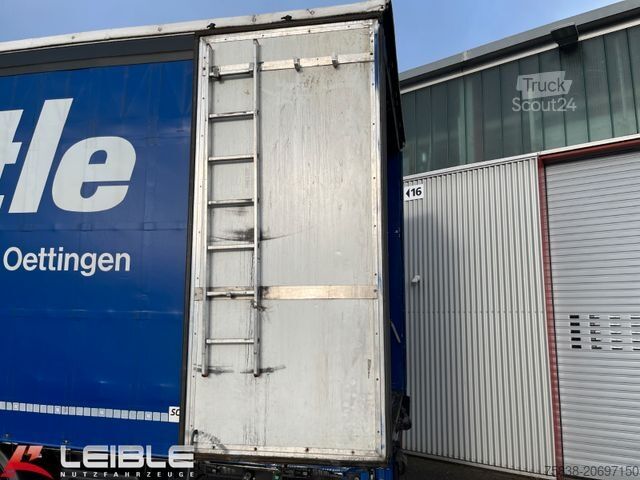 Semi-reboque aberto com lona SCHWARZMÜLLER S1*Joloda*Quick Slider*RSAB*Getränke*Code XL*