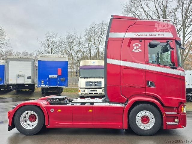 Стандартный седельный тягач SCANIA S 650 V8 *Standklima *Alu *Hydraulik *FULL AIR