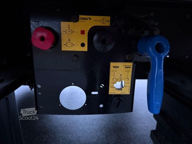 Auflieger mit Pritsche & Plane SCHMITZ CARGOBULL SCS24 MEGATRAILER/LUFT-LIFT/Hubdach/2xLIFT-ACHSE