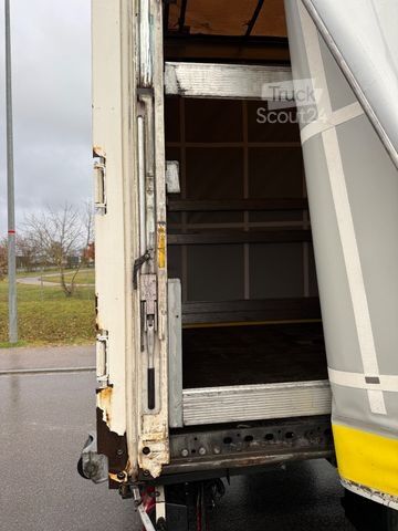 Auflieger mit Pritsche & Plane SCHMITZ CARGOBULL SCS24 MEGATRAILER/LUFT-LIFT/Hubdach/2xLIFT-ACHSE