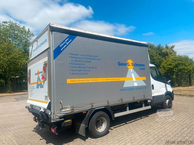Transporter mit Pritsche & Plane IVECO Daily 72C18 Hi-Matic Schiebe Plane +LBW