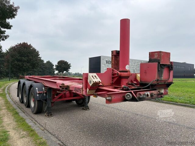 MAFA 20 lábas billenős alváz / BPW tengely / elektromos billenőszerkezet LT4793 MAFA Chassis 20 FT Tipping Chassis / BPW Axle / Elec...