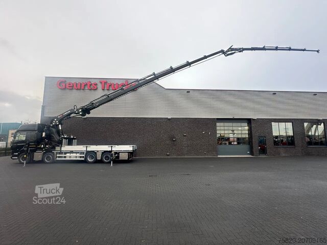 Crane truck DAF CF 450 8X2 + HIAB 858E-8 + JIB 150X-6 JDC KRAAN...