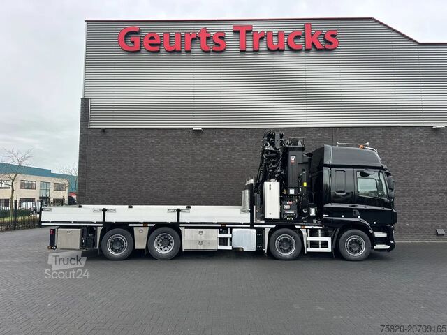 Vrachtwagen met kraan DAF CF 450 8X2 + HIAB 858E-8 + JIB 150X-6 JDC KRAAN...