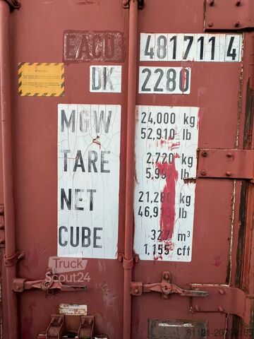 Container Onbekend Zee container te koop, is op leeftijd dus heeft...