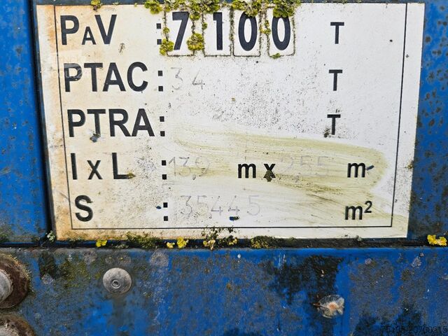 Platform aanhanger Groenewegen BPW - DRUM