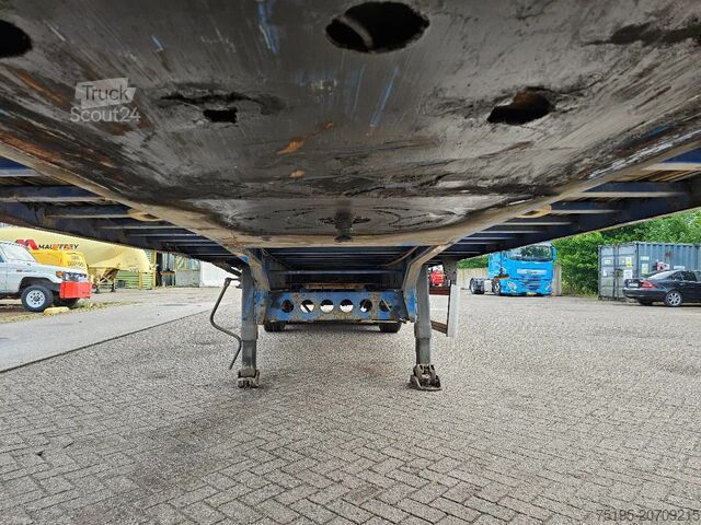 Platform aanhanger Groenewegen BPW - DRUM