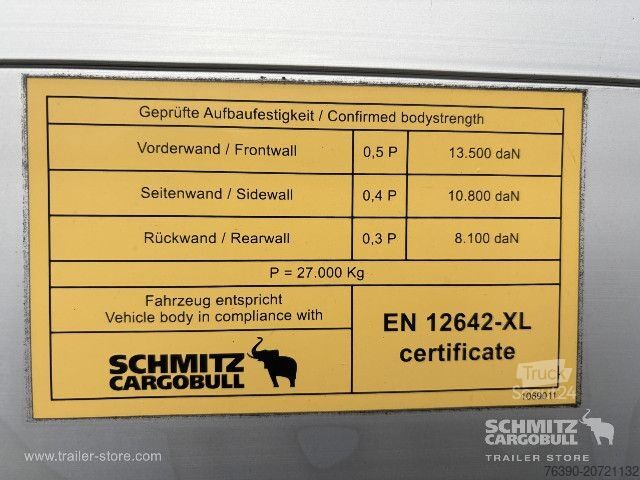 Отворено полуремарке с брезент Schmitz Cargobull Semitrailer Curtainsider Standard