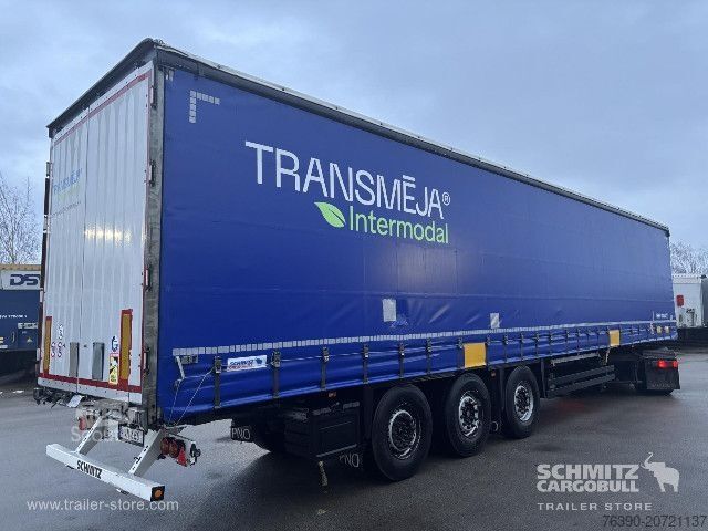 Отворено полуремарке с брезент Schmitz Cargobull Semitrailer Curtainsider Standard