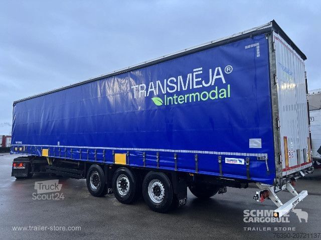 Отворено полуремарке с брезент Schmitz Cargobull Semitrailer Curtainsider Standard