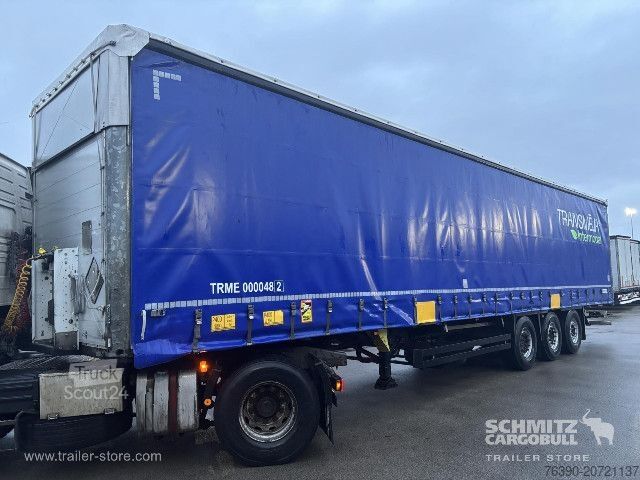 Отворено полуремарке с брезент Schmitz Cargobull Semitrailer Curtainsider Standard