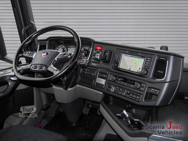 Samochód ciężarowy z plandeką typu platforma Scania R 410 B6x2*4NB - Pritsche / Plane / LBW -