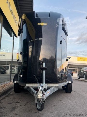 Horse transport trailer HUMBAUR Pegasus Style 2-Pferdeanhänger 2,7t Neu BLACK ED