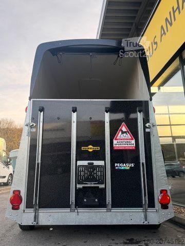 Horse transport trailer HUMBAUR Pegasus Style 2-Pferdeanhänger 2,7t Neu BLACK ED