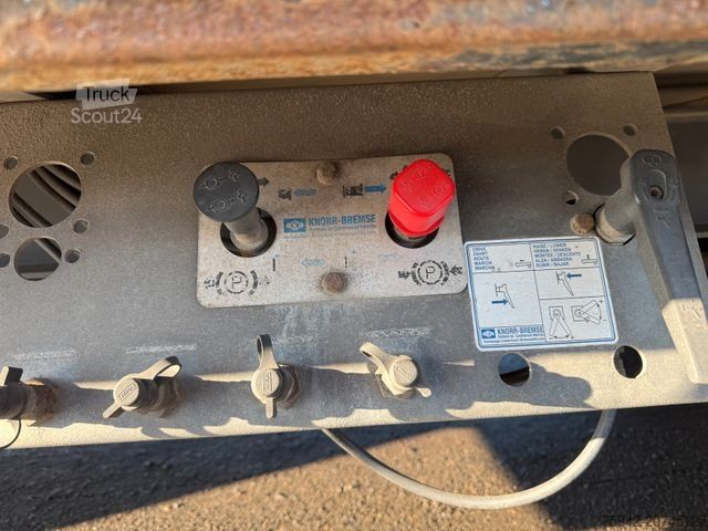 Anhänger mit Pritsche & Plane  ZANDT TANDEM EDSCHA