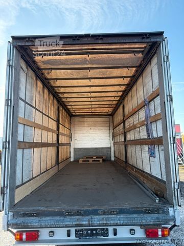 Anhänger mit Pritsche & Plane  ZANDT TANDEM EDSCHA