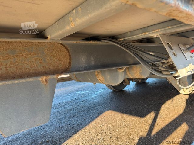 Anhänger mit Pritsche & Plane  ZANDT TANDEM EDSCHA