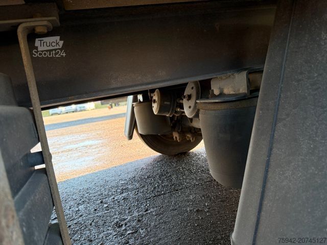 Anhänger mit Pritsche & Plane  ZANDT TANDEM EDSCHA