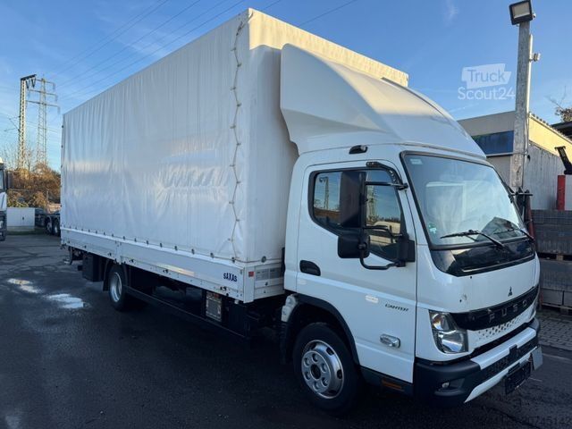 Samochód dostawczy z plandeką FUSO Canter/7C18/Automatik/Pritsche+Plane+LBW/E6e