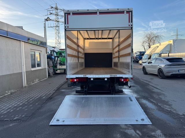 Samochód dostawczy z plandeką FUSO Canter/7C18/Automatik/Pritsche+Plane+LBW/E6e