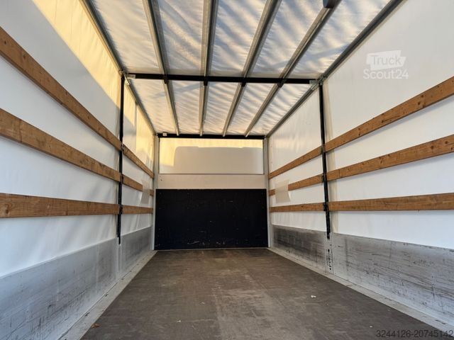 Samochód dostawczy z plandeką FUSO Canter/7C18/Automatik/Pritsche+Plane+LBW/E6e