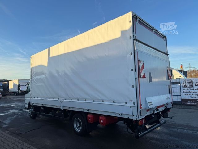 Samochód dostawczy z plandeką FUSO Canter/7C18/Automatik/Pritsche+Plane+LBW/E6e