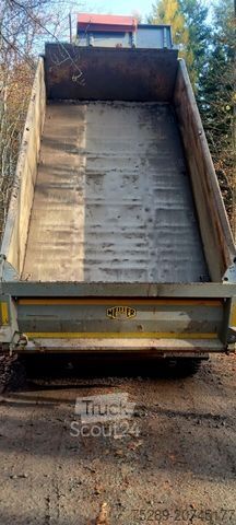 Three-sided tipper truck MAN TGS 26.480 6x4 6x6 Meiller Kipper Bordma Hydrodr