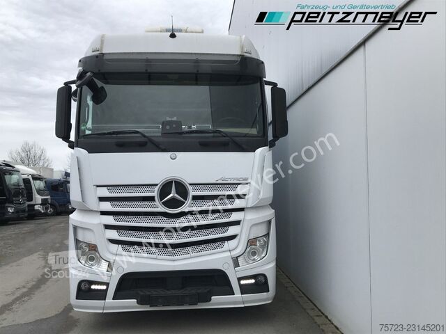 Avolavetta pressupeitolla Mercedes-Benz Actros 2542 LL Pritsche, EU 6, Klima, Standklima,