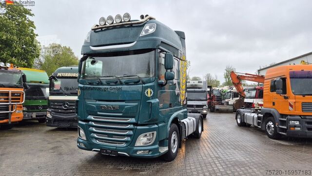 Standard SZM Daf XF460 FT Spoiler, Kipphydr., Retarder, Standklima deutsches Fahrzeug 1. Hand
