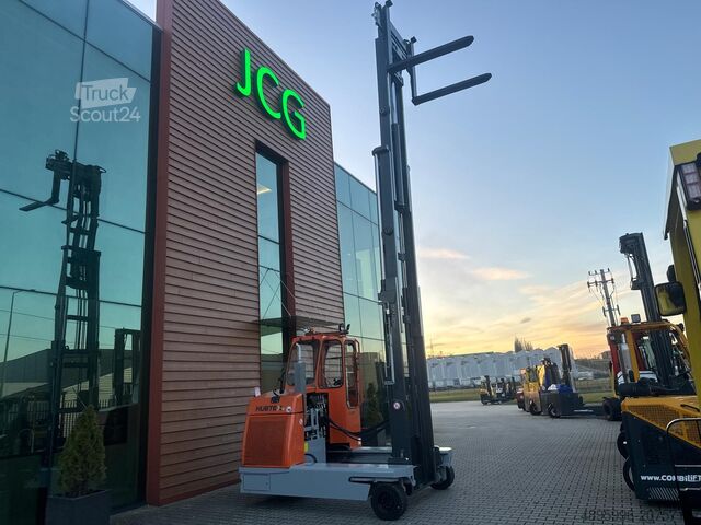 Four-way forklift Combilift Hubtex DQ45/ Triplex /Only 3309 h