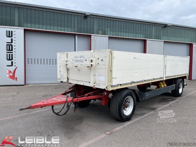 Odprta prikolica MEUSBURGER MPA2*Baustoff*Aluboden*Alcoa*BPW EcoPlus*