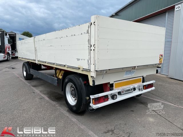Odprta prikolica MEUSBURGER MPA2*Baustoff*Aluboden*Alcoa*BPW EcoPlus*