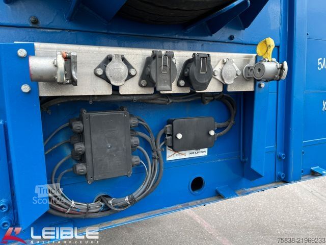 Semirremolque de plataforma baja MEUSBURGER MTS-4*48t Tieflader*3+4.Lenkachse*Ladehöhe 0,87