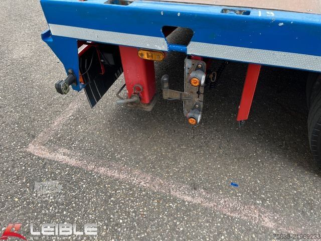 Semirremolque de plataforma baja MEUSBURGER MTS-4*48t Tieflader*3+4.Lenkachse*Ladehöhe 0,87
